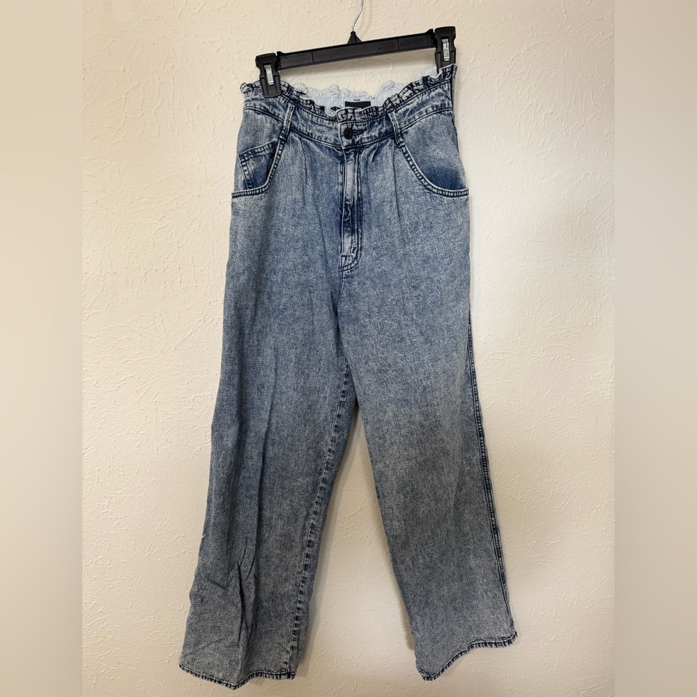 MOTHER THE RUFFLE GREASER ANKLE Threading the Needle Size 27